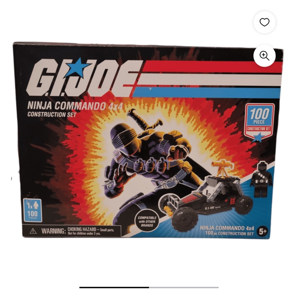 G.I. Joe Ninja Commando 4×4 Construction Set 100 Piece